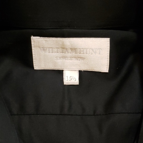 BNWoT William Hunt Covered Placket Dress Shirt - Picture 2 of 3